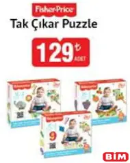 FİSHER PRİCE TAK ÇIKAR PUZZLE fiyat ve kampanya bilgisi
